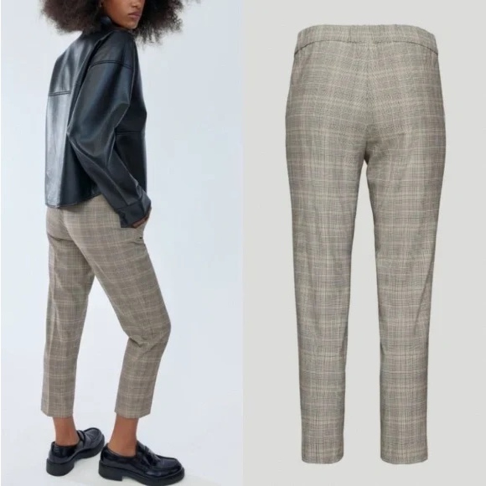 Aritzia Babaton Conan Plaid Pant (10)